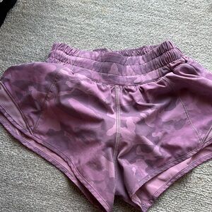 Lululemon Athletica Pink Athletic Shorts